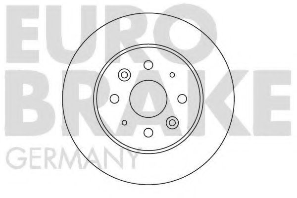 Тормозной диск EUROBRAKE 5815203516