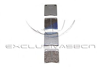 Комплект тормозных колодок, дисковый тормоз MDR MFP-2100