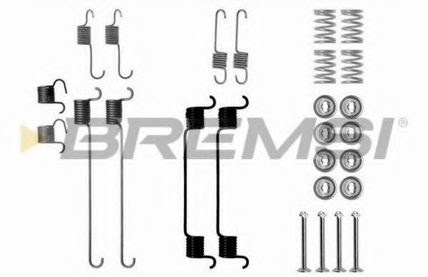 Комплектующие, тормозная колодка BREMSI SK0802