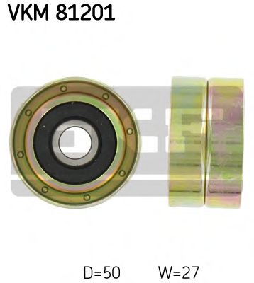 Паразитный / Ведущий ролик, зубчатый ремень SKF VKM 81201