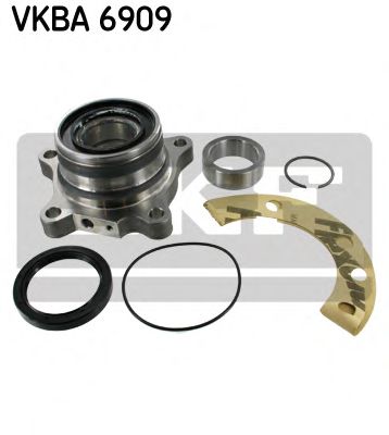 Комплект подшипника ступицы колеса SKF VKBA 6909