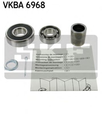 Комплект подшипника ступицы колеса SKF VKBA 6968