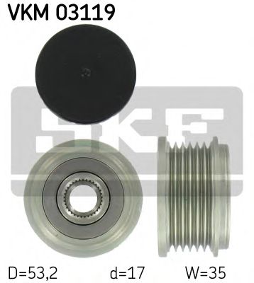 Механизм свободного хода генератора SKF VKM 03119