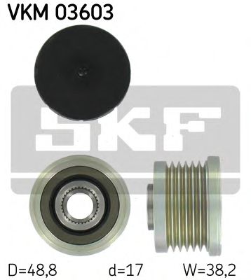 Механизм свободного хода генератора SKF VKM 03603