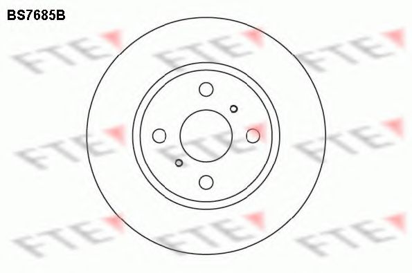 Тормозной диск FTE BS7685B