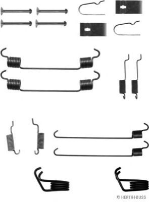 Комплектующие, тормозная колодка HERTH+BUSS JAKOPARTS J3563011