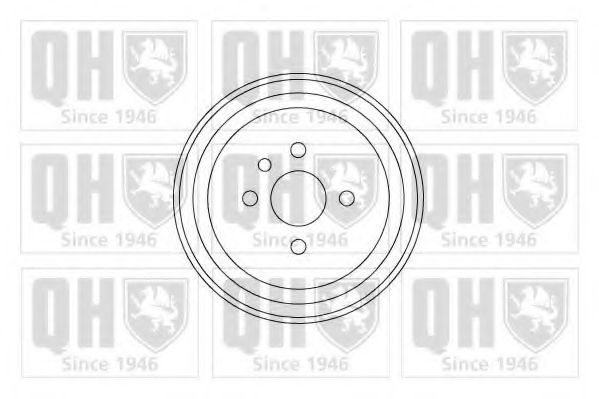 Тормозной барабан QUINTON HAZELL BDR108