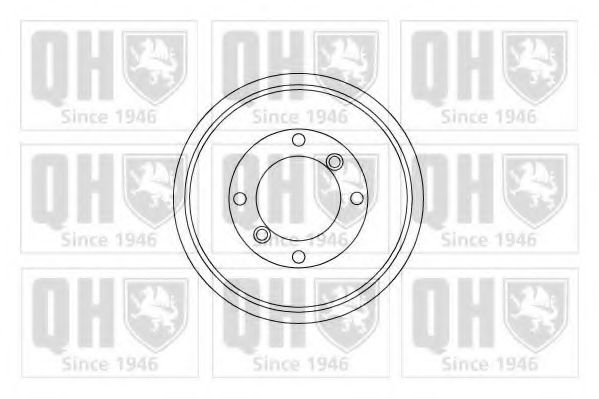 Тормозной барабан QUINTON HAZELL BDR114