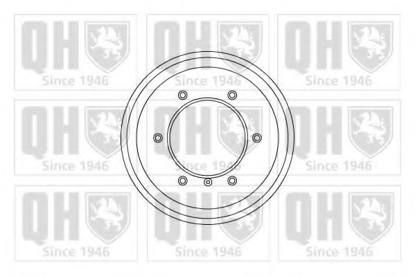 Тормозной барабан QUINTON HAZELL BDR128