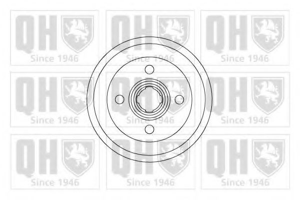 Тормозной барабан QUINTON HAZELL BDR189