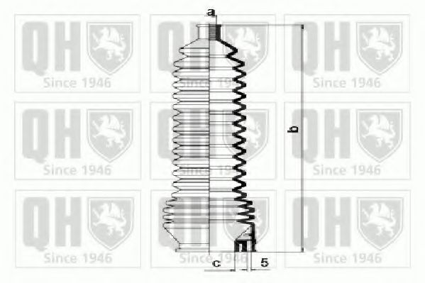 Комплект пылника, рулевое управление LEMFÖRDER 30213