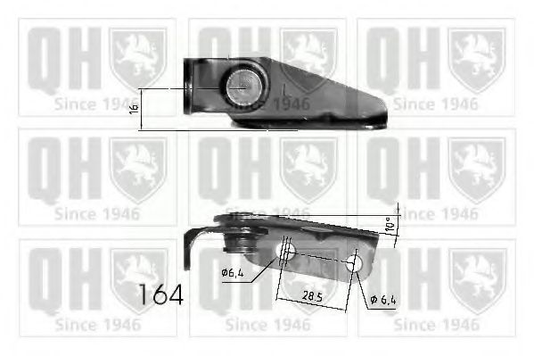 Газовая пружина, крышка багажник QUINTON HAZELL QTS840281