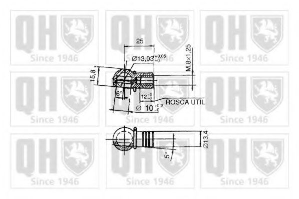 Газовая пружина, раздвижной стол QUINTON HAZELL QTS840080