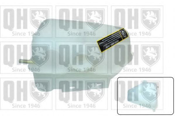 Компенсационный бак, охлаждающая жидкость QUINTON HAZELL QVE510