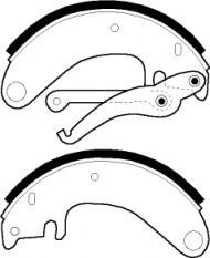 Комплект тормозных колодок FERODO FSB50
