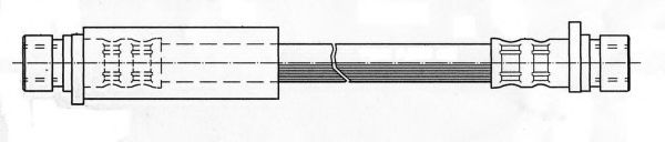 Тормозной шланг FERODO FHY2339