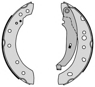 Комплект тормозных колодок BREMBO S 61 527
