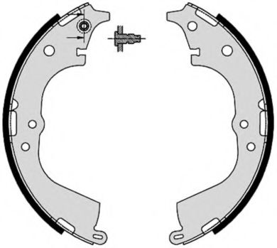 Комплект тормозных колодок BREMBO S 83 537