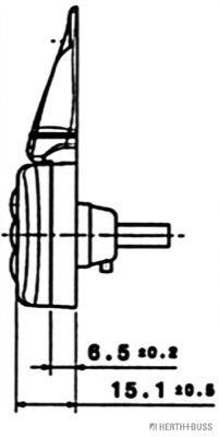 Боковой габаритный фонарь VIGNAL SYSTEMS 104210