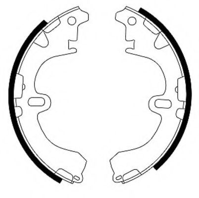 Комплект тормозных колодок MINTEX MFR339