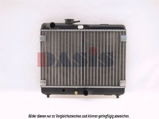 Радиатор, охлаждение двигателя AURADIA KFT023