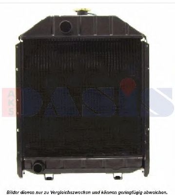 Радиатор, охлаждение двигателя AKS DASIS 4973345