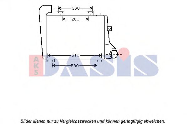 Интеркулер AKS DASIS 397005N