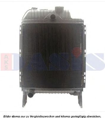 Радиатор, охлаждение двигателя NISSENS 63475