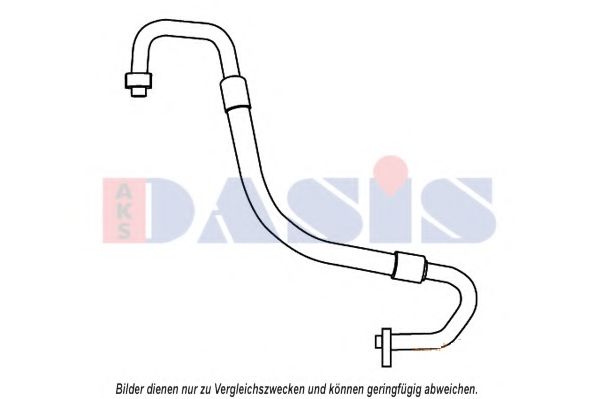 Трубопровод высокого / низкого давления, кондиционер AKS DASIS 885856N