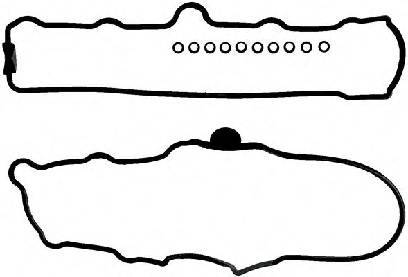 Комплект прокладок, крышка головки цилиндра GLASER V36958-00