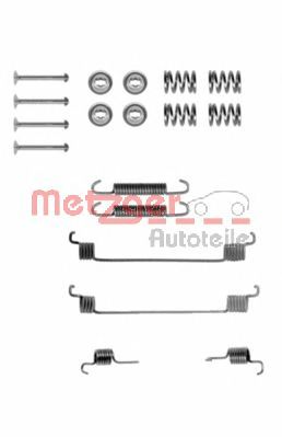 Комплектующие, тормозная колодка METZGER 105-0672