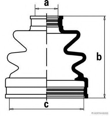 Комплект пылника, приводной вал MAGNETI MARELLI 600000065230