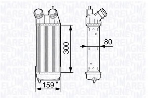 Интеркулер MAGNETI MARELLI 351319202310