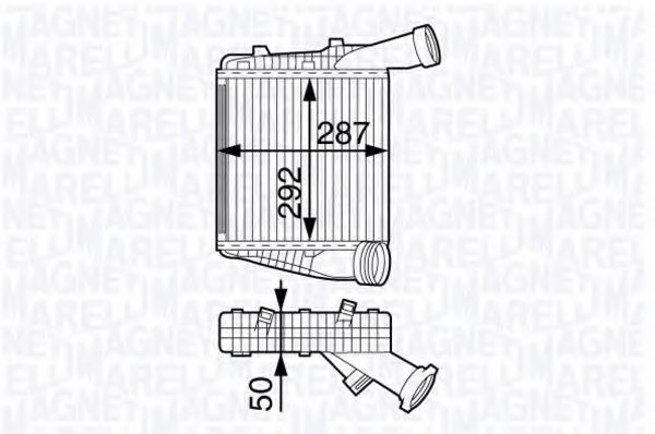 Интеркулер MAGNETI MARELLI 351319202400