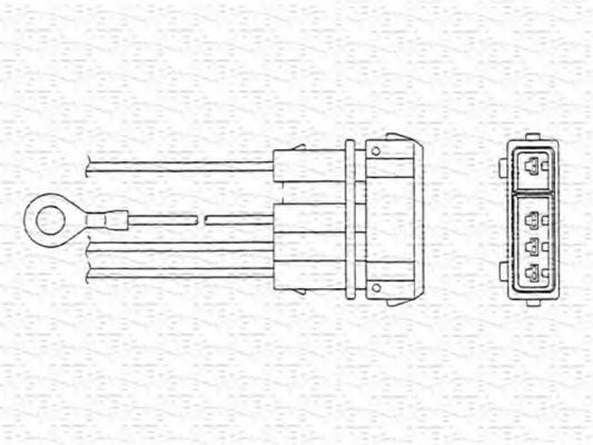 Лямбда-зонд MAGNETI MARELLI 460001850010