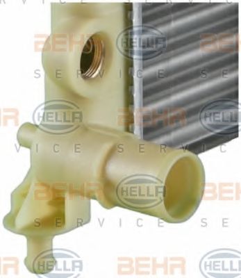 Радиатор, охлаждение двигателя BEHR HELLA SERVICE 8MK376716121