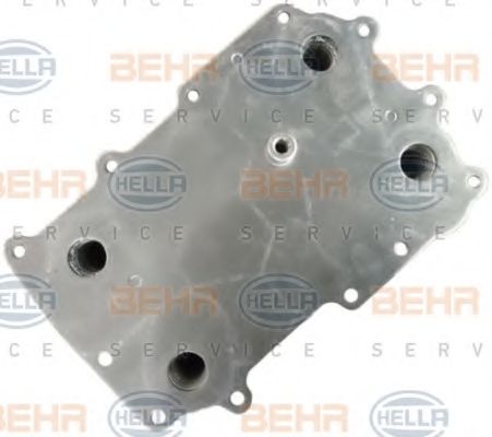 масляный радиатор, двигательное масло BEHR HELLA SERVICE 8MO 376 901-001