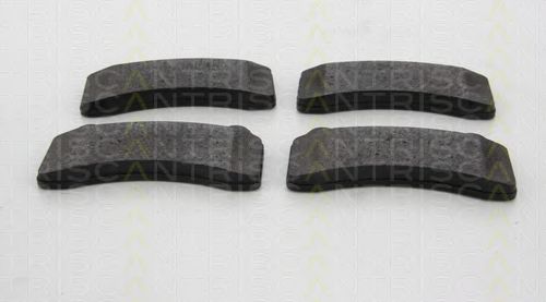 Комплект тормозных колодок, дисковый тормоз TRISCAN 8110 10588