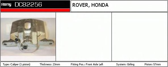 Тормозной суппорт DELCO REMY DC82256