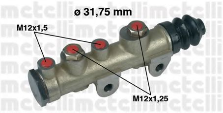 Главный тормозной цилиндр METELLI 050102