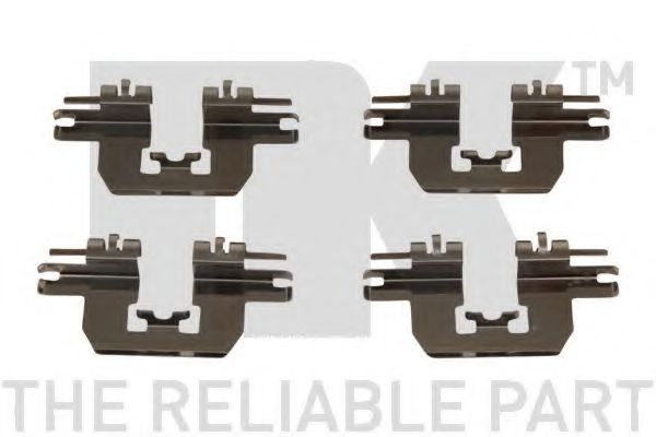 Комплектующие, колодки дискового тормоза NK 79321724