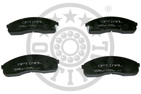 Комплект тормозных колодок, дисковый тормоз OPTIMAL 12024