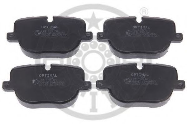Комплект тормозных колодок, дисковый тормоз OPTIMAL 12594