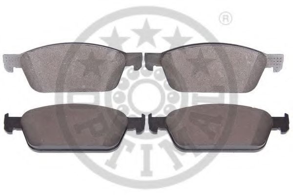 Комплект тормозных колодок, дисковый тормоз OPTIMAL 12622