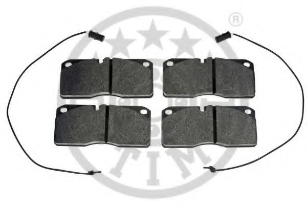 Комплект тормозных колодок, дисковый тормоз OPTIMAL 9820