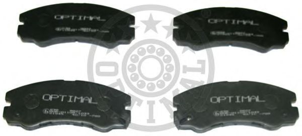 Комплект тормозных колодок, дисковый тормоз OPTIMAL 9827