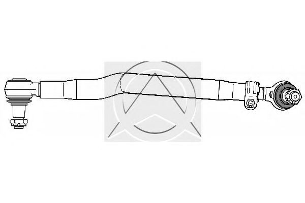 Продольная рулевая тяга SIDEM 20730