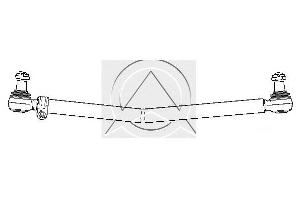 Поперечная рулевая тяга SIDEM 501138