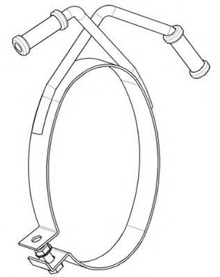 Кронштейн, система выпуска ОГ FONOS 80598