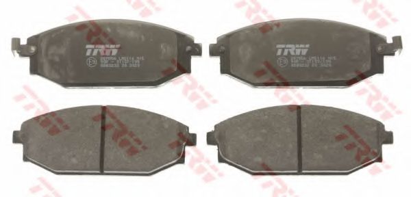 Комплект тормозных колодок, дисковый тормоз TRW 23518